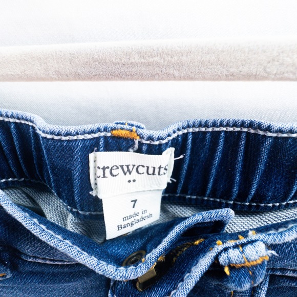 Crewcuts Girls Blue Denim Skinny Jeans Size 7‎ Childrens Casual Pants - Picture 3 of 6